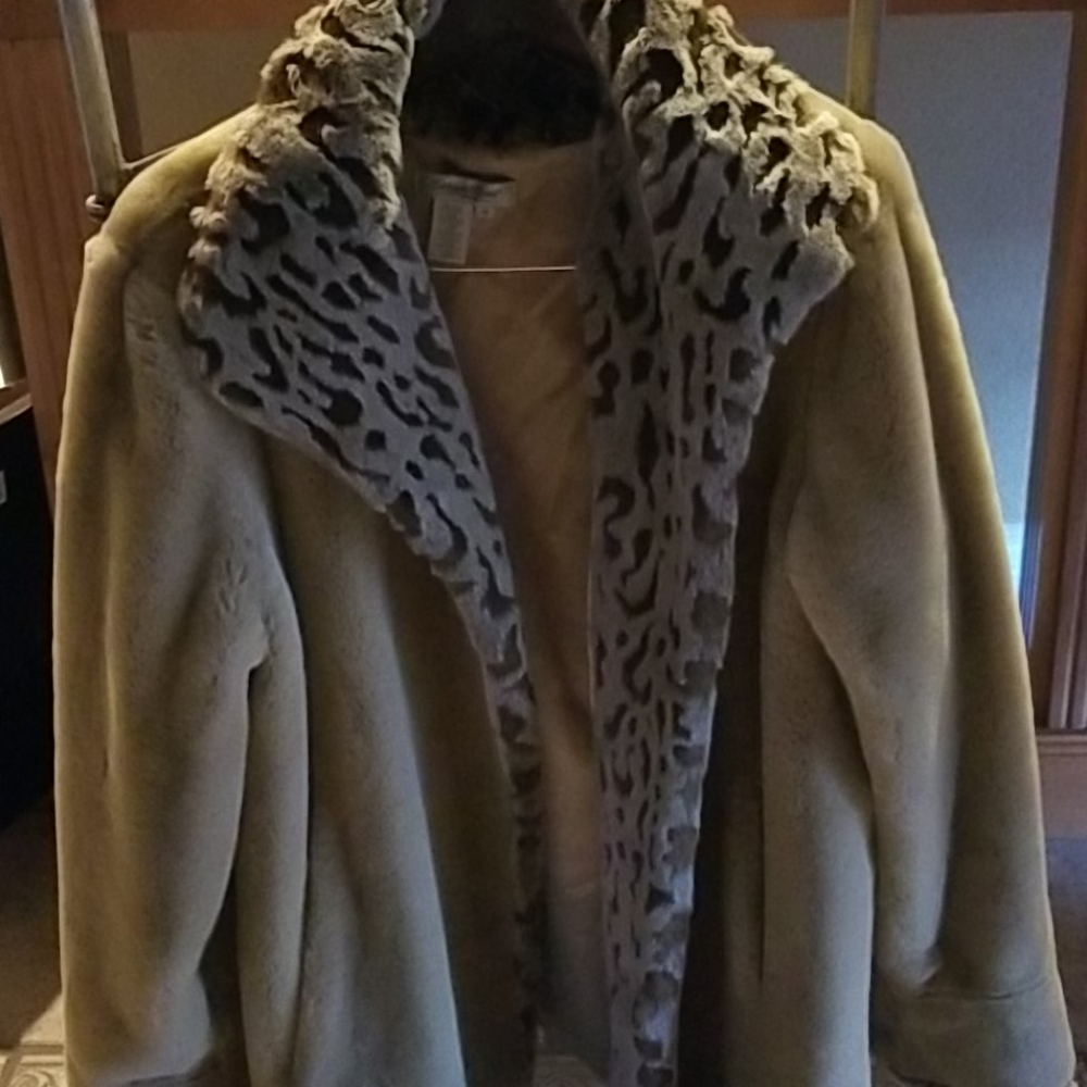 Winter fur coat